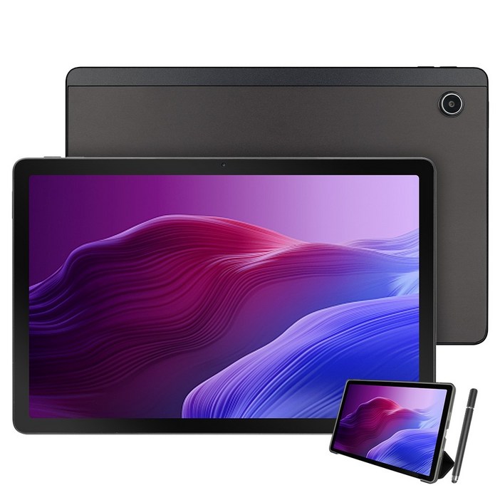 C9 PLUS 태블릿PC,11인치태블릿,12G128G,안드로이드 14, WiFi, 회색Gray슈트터치 펜과 태블릿 케이스, 128GB