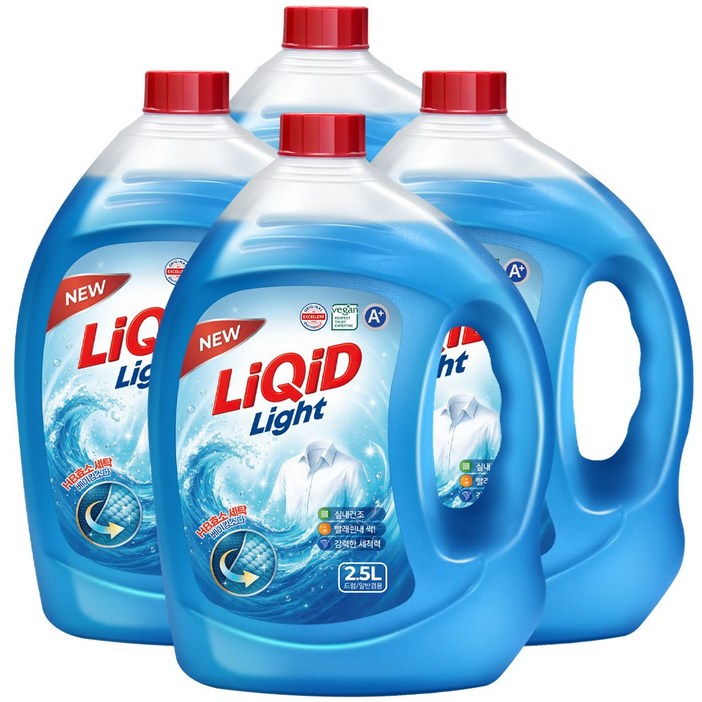 액체세제 빨래세제 실내건조 중성 액체 세탁 세제