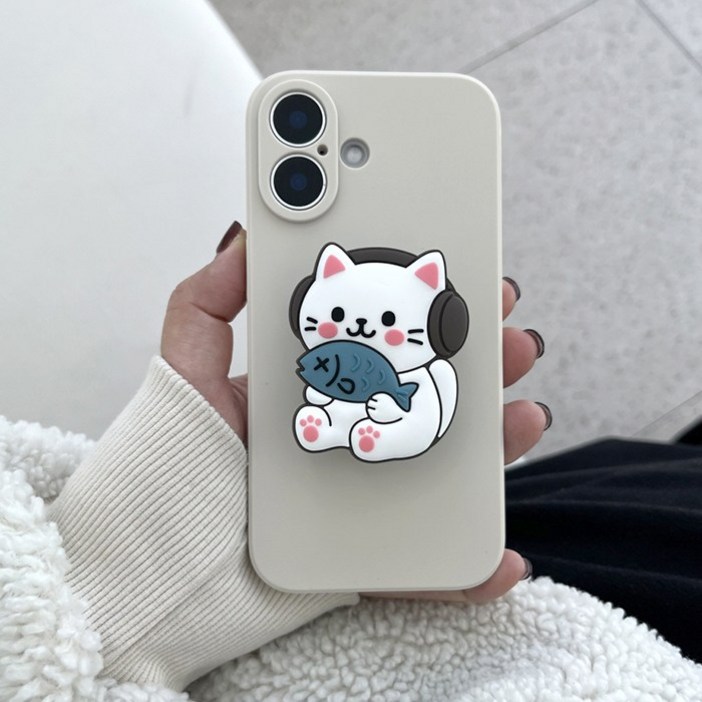 HSD 물고기냥이톡 파스텔케이스