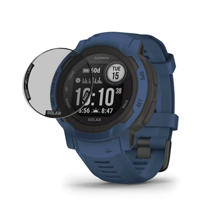 이너스 가민 인스팅트2 솔라 액정 기스방지 올레포빅 풀커버 보호필름, 3개