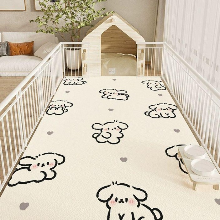 SHservice 푸우형매트 논슬립 매트 고양이 반려견 펫