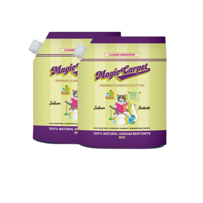 매직카펫 오리지널 중간입자클래식 고양이모래 대용량