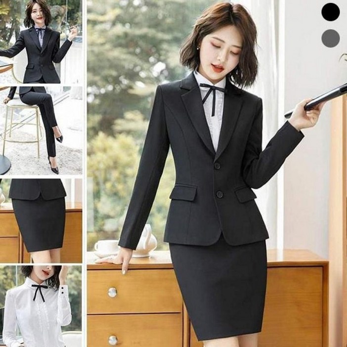 면접정장 여자 여성 오피스 바지 티셔츠 스커트 코트 정장 비즈니스캐주얼