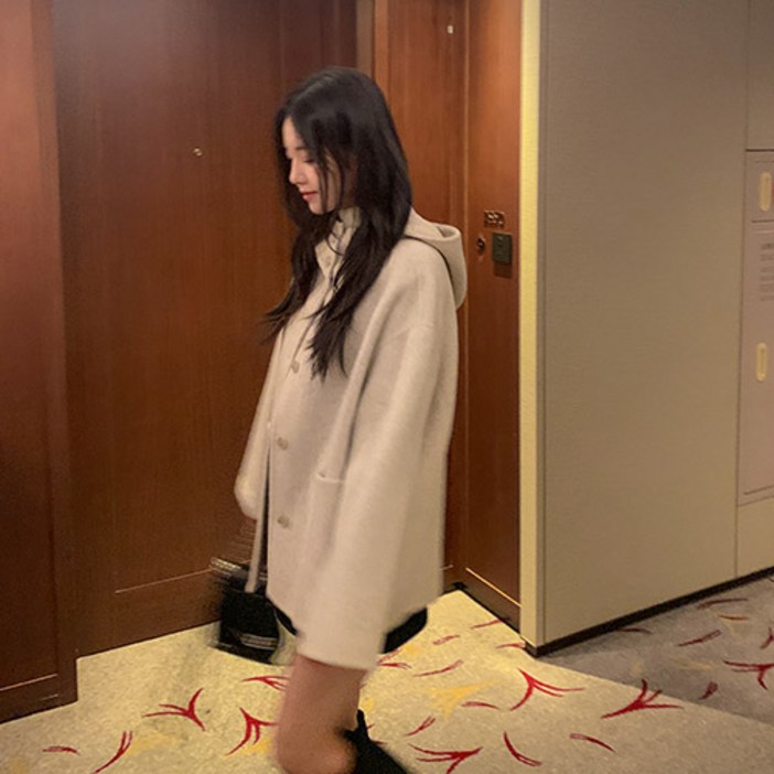 메이빈스무료배송게트 핸드메이드 하프 코트