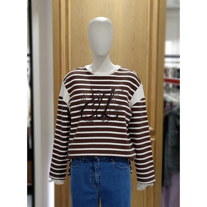 씨씨콜렉트 인타르시아 스트라이프 티셔츠 E234PSM133 P003029962 380991