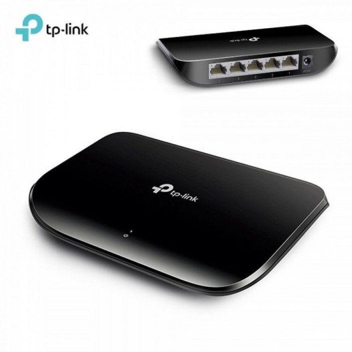 티피링크 5 포트 기가비트 스위칭허브 TL-SG1005D, 상세페이지 참조, 1개