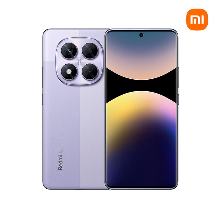 [12램+512GB] 샤오미 Redmi Note 14 Pro 홍미노트14프로 5G/LTE 자급제 레드미노트14프로 [국내정식판], 512GB, 라벤더 퍼플
