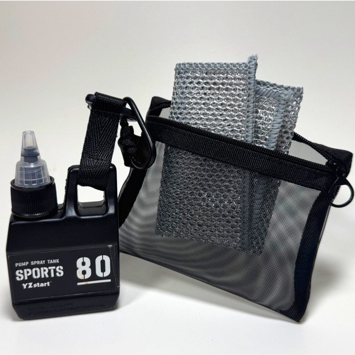 리미트리 캠핑퐁 휴대용 설거지용품 세제 수세미 세트