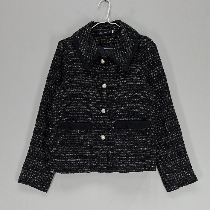 재고상품 육육걸즈 여100 재킷 가을겨울 블랙 02191