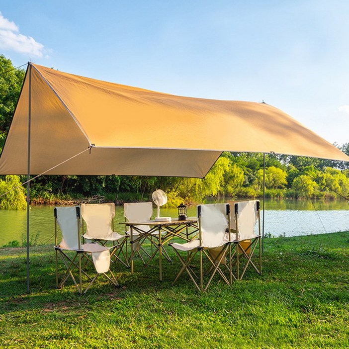 주실버미어 타프 그늘막 썬루프 접이식 캐노피 천막 450×300, 상세페이지 참조