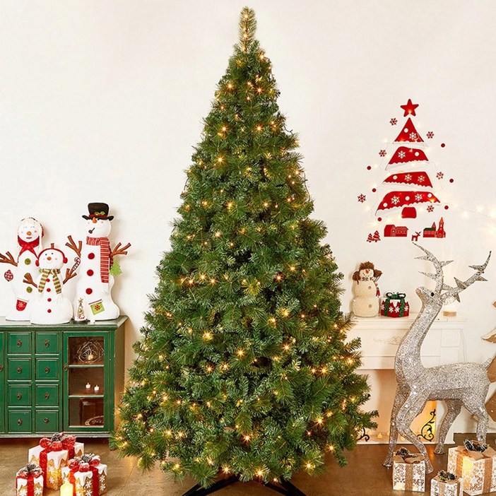 901M 대형 솔잎 혼합 크리스마스트리 300CM 트리장식