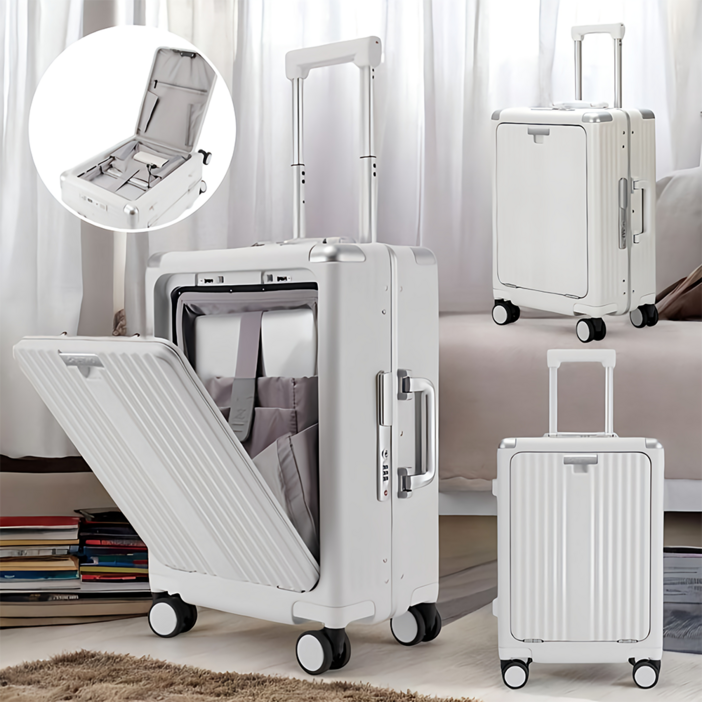 제트투 전면 오픈형 20인치 기내용캐리어 멀티 하드캐리어 24인치 대형 여행캐리어 TC19