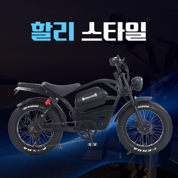 반토르 전기 자토바이 자전거 전동 스쿠터 PAS 배달용 출퇴근 MTB, 할리, 경량스틸
