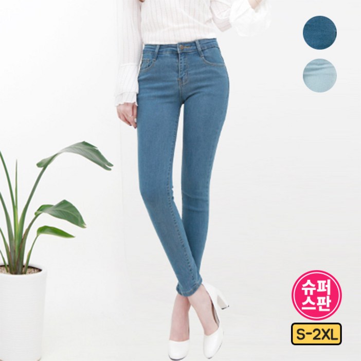 가비진 여성용 라인이쁜 스판청바지 0905