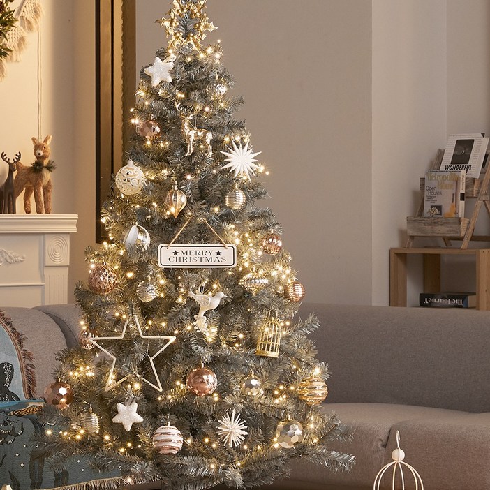 크리스마스트리 트리 장식 LED 전구 풀세트