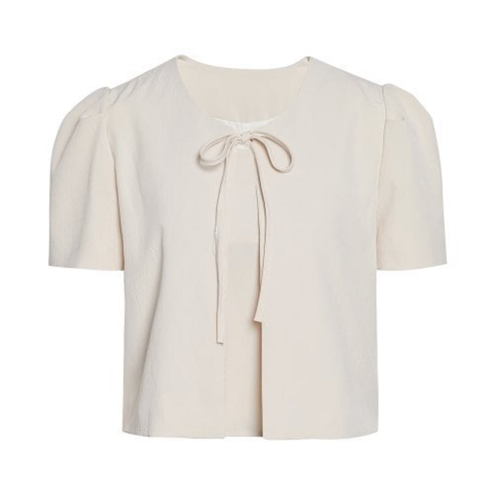 백화점 정품 JJ지고트 SET 퍼프 소매 블라우스슬리브리스 세트 GR6N0BL671