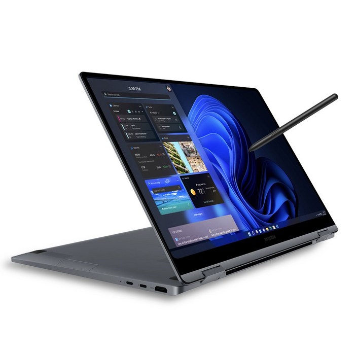 삼성전자 갤럭시북4 360 NT750QGQA51A 15.6인치 S펜동봉 2in1 최신 대학생 사무용 업무용 태블릿PC 터치 노트북 추천, 문스톤 그레이, 갤럭시북4 360, 512GB, 16GB, WIN11 Home