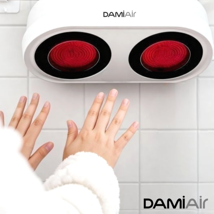 최신26년형1초즉각 따뜻 초강력 듀얼 하이라이트 욕실난방기 방수