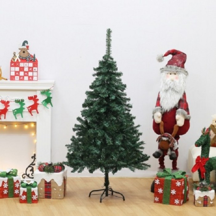 도토로 풍성한 크리스마스 스카치 트리, 단일색상