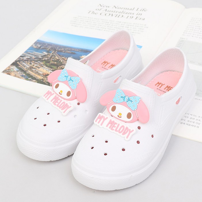 산리오 유아동 EVA 실내화 초등학교 아동 학생 여자 주니어 고학년 입학 준비 선물