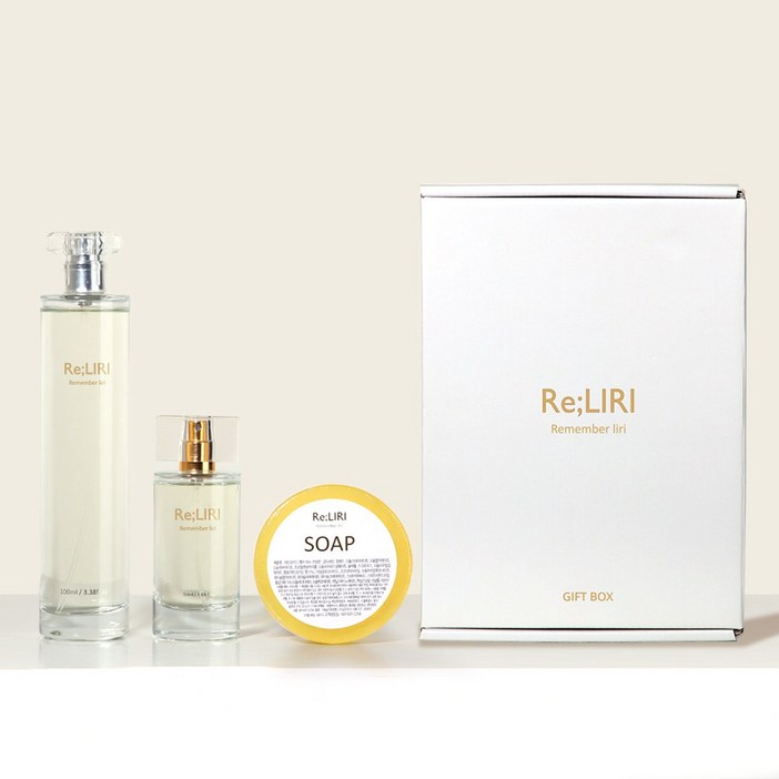 리멤버리리 마린오키드 리리 향수 바디미스트 선물세트, 1세트, 100ml