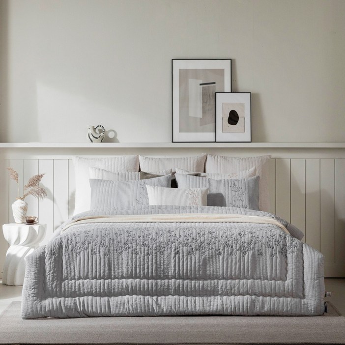 공식판매처 박술녀 통워싱 순면 피그먼트 차렵이불 침구 풀세트 작품명 초연 국내생산  빠른배송  이불패드베개커버  선물추천