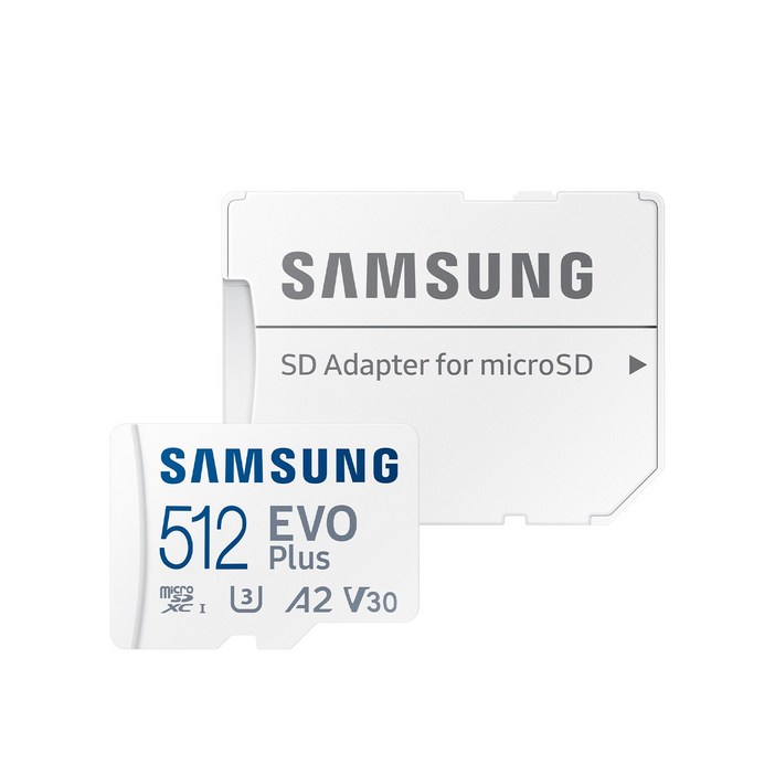 삼성전자 삼성 공식인증 마이크로 SD카드 EVO PLUS 512GB MB-MC512KA/KR 메모리카드 보관함케이스 증정