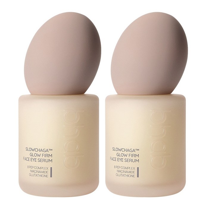 비햅 슬로우차가 광채탄력 페이스 아이 세럼, 2개, 50ml 비햅 슬로우차가 광채탄력 페이스 아이 세럼, 2개, 50ml
