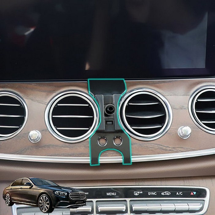 벤비아믹스 W213 E클래스 CLS 휴대폰 거치대 볼 마운트 스마트폰 송풍구 거치형 E클래스 쿠페  00831