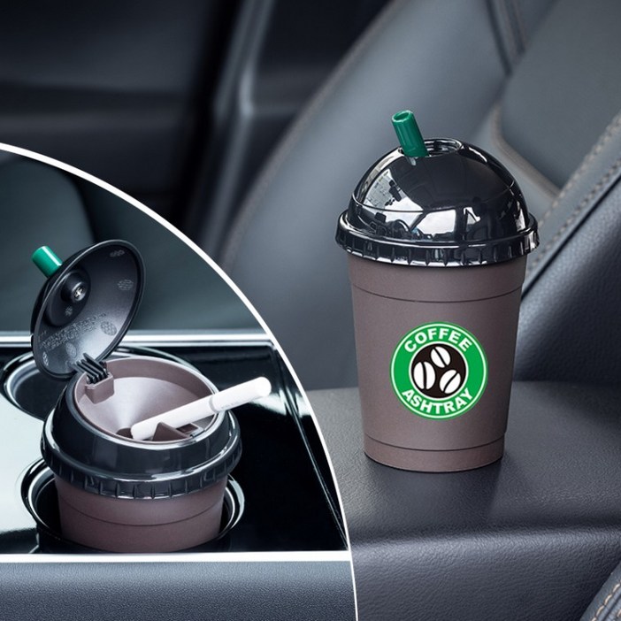 YAC 차량용 커피컵 재떨이 HY413
