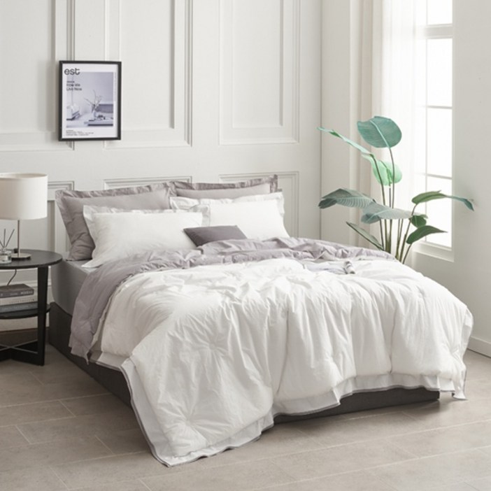 나이스필 안단테 워싱 고밀도면 차렵이불Qnull