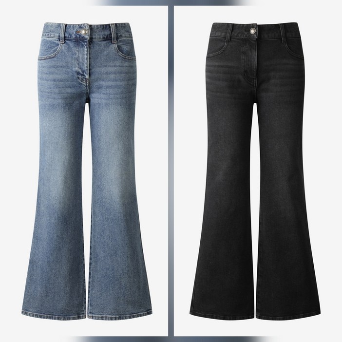 씨씨콜렉트 중계점 부츠컷 데님 팬츠 E254PSA146 여성 청바지