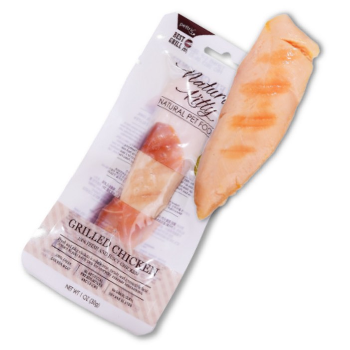 내추럴키티 고양이 간식 통살 파우치 10종