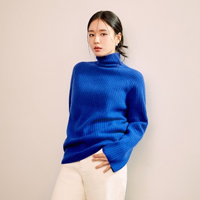 셀렙샵 에디션 24FW 울캐시미어 하이넥 풀오버