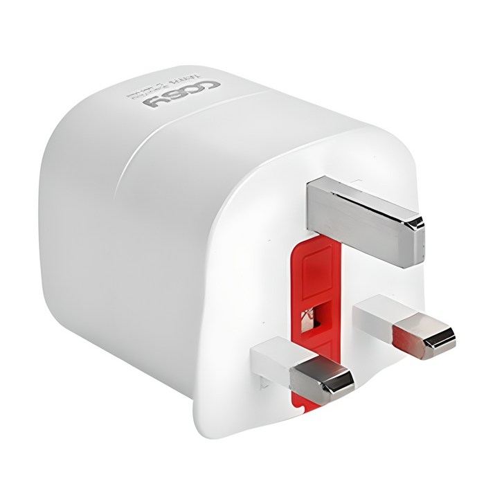 코시 단독 여행용 어댑터 영국형 TA3275, 1개