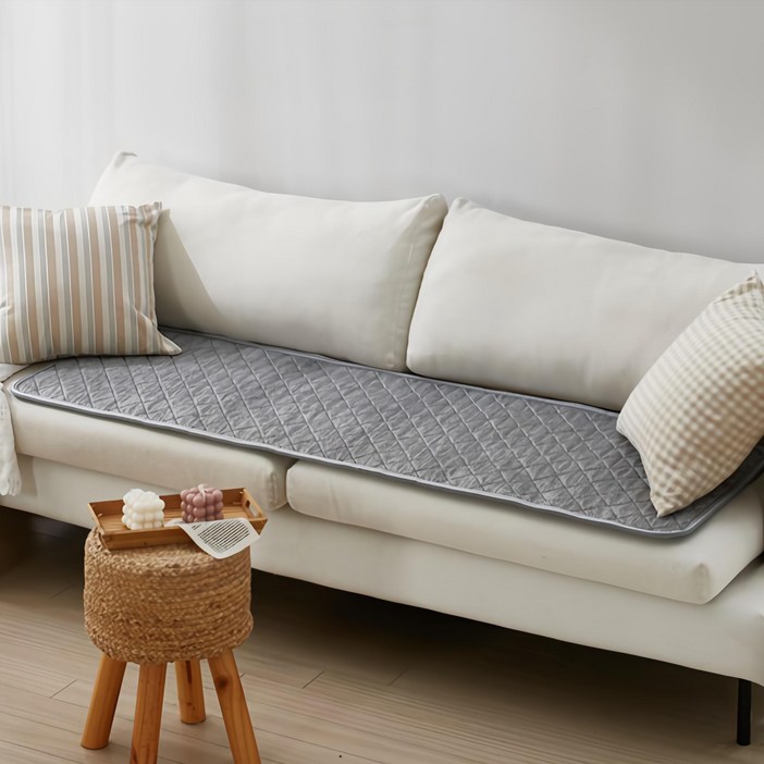 한일의료기 프리미엄 EMF인증 전기장판 탄소카본매트 3인 전기방석 진그레이 45160