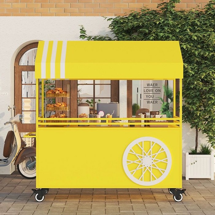 접이식 가판대 푸드트럭 이동식 행사 노점상 야시장 리어카