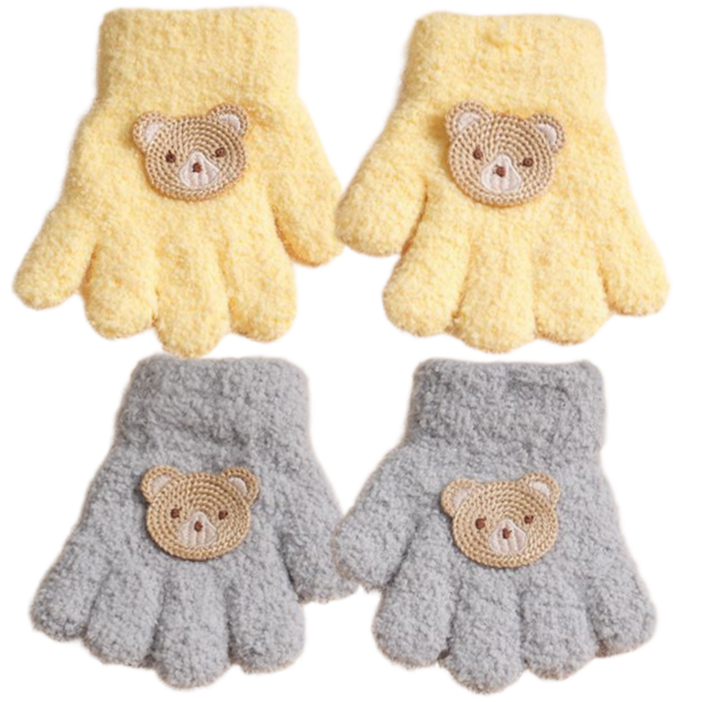 1+1 유아 니트 장갑 어린이집 유치원 생일 답례품 선물용