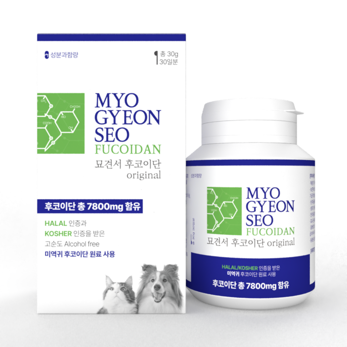 묘견서 반려동물 후코이단 영양제