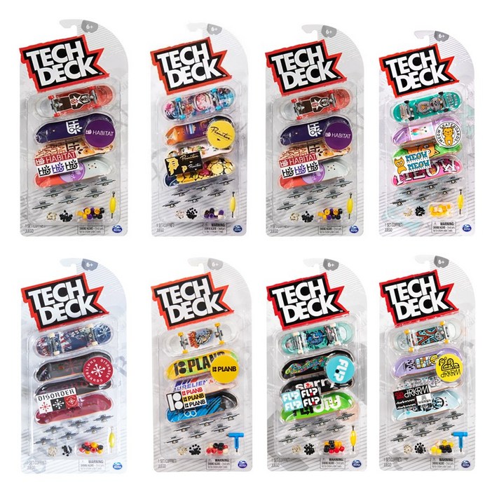 No200핑거보드 TECH DECK ULTRA DLX 4-PACK