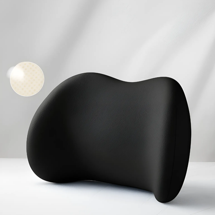 사무실 공부방 자동차 의자 허리 요추 사계절용 등받이 메모리폼 쿠션