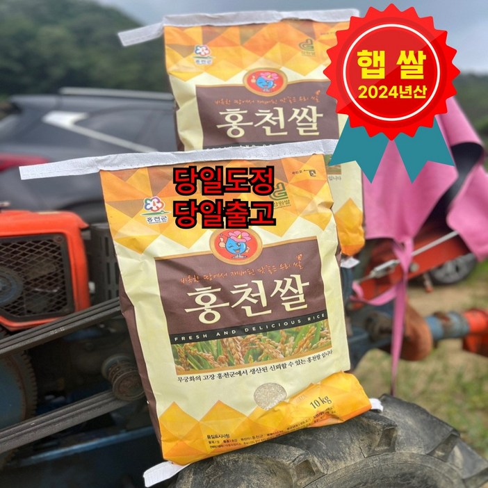 24년 햅쌀 당일도정 상등급 단일품종 홍천쌀 쌀10kg 강원도쌀, 1개, 10kg_2개