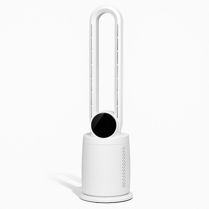 5세대 저소음 BLDC 모터 날개없는 선풍기 타워형, 단일 상품