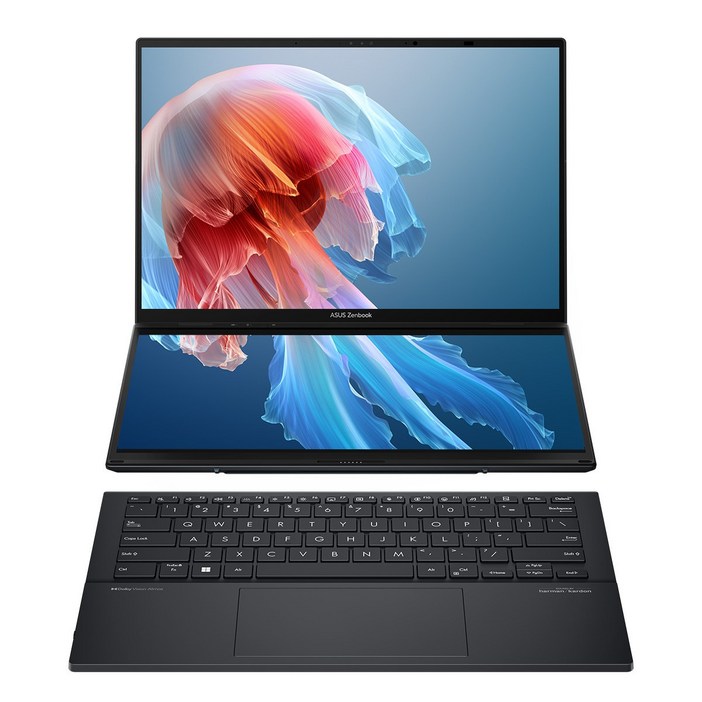 에이수스 2026 젠북듀오 14 OLED FHD 인텔코어 Ultra9, UX8406CA-QL291W, WIN11 Home, 32GB, 2TB, 잉크웰 그레이