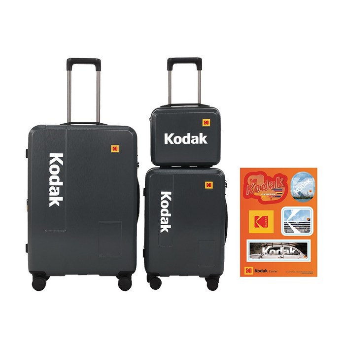 코닥 하이틴 다이어리 캐리어 20인치 28인치 11인치 미니백 여행 캐리어