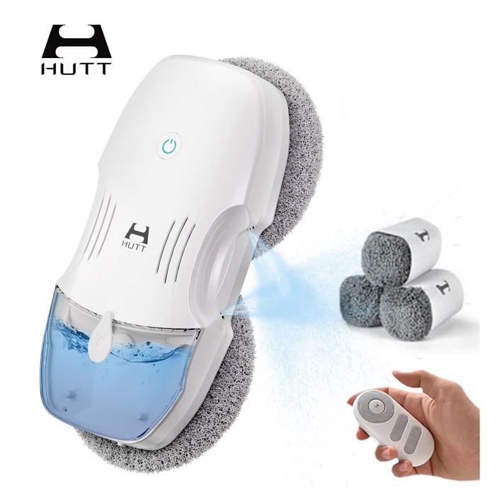 HUTT 창문 로봇청소기 자동 분수 초강흡입력 리필걸레세트, C6SE