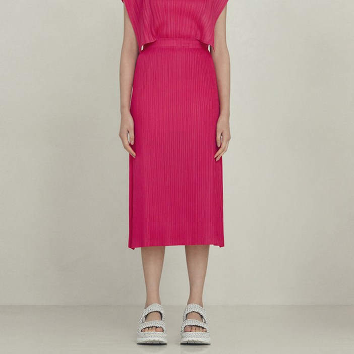 피네플리츠 베이직 롱 스커트 5 Color