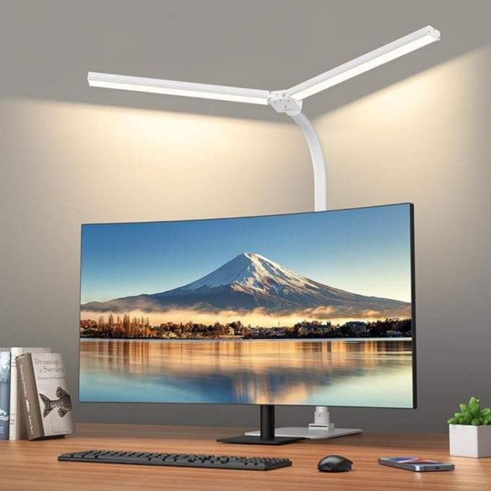 LED스탠드 와이드스탠드 독서등 조명 책상스텐드 80cm