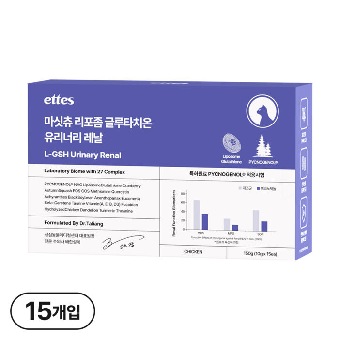 마싯츄 리포좀 고양이 요로 신장