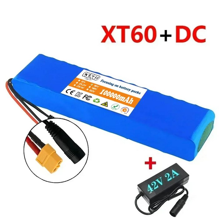 전동 킥보드 퀵보드 전기 스쿠터 배터리 팩 2024 업그레이드 36V 100000mAh 10S3P 18650 리튬